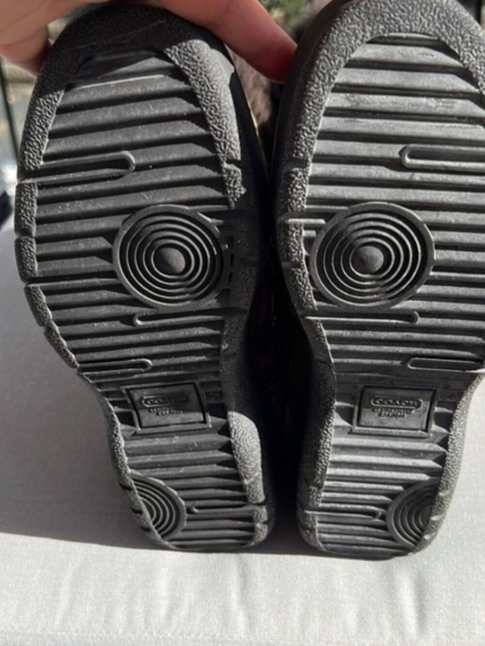 Coach Laurilyn Brown Winter Boots Size 7 - Picture 12 of 12